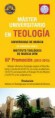 Máster Universitario en Teología